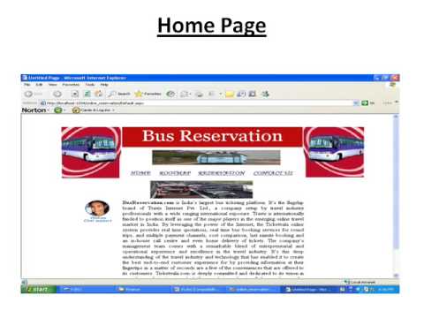 Bus Reservation System Project In Php Source Code Free Download